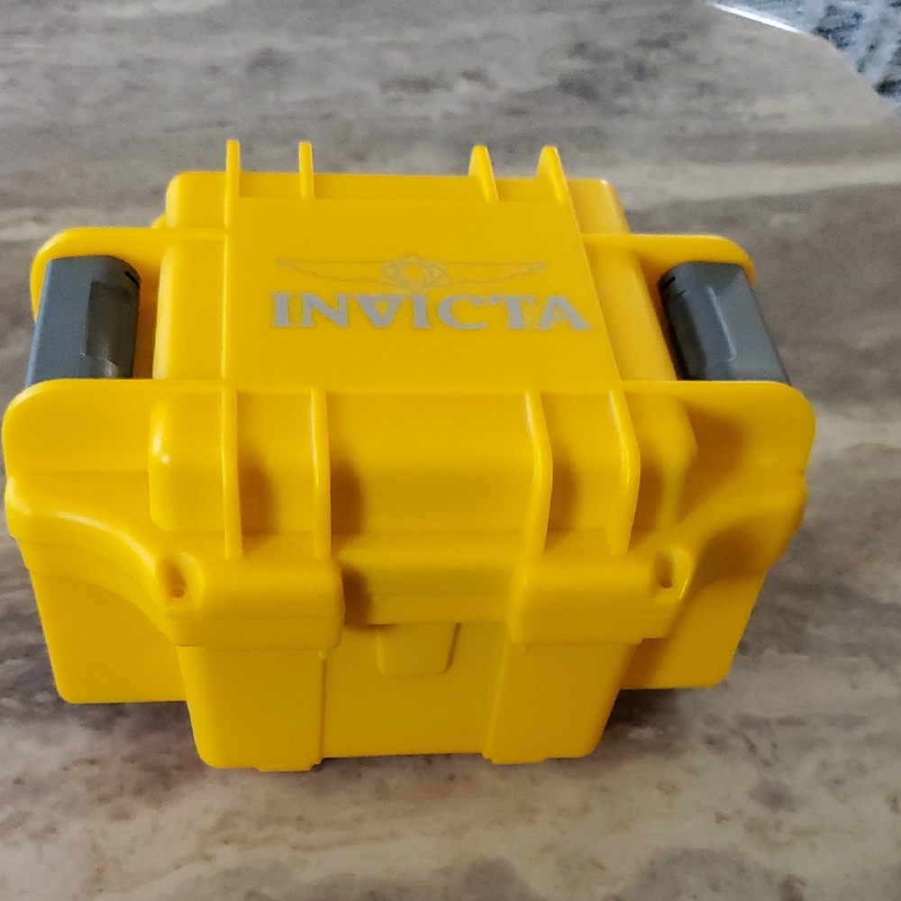 Invicta Bright Yellow Watch Case